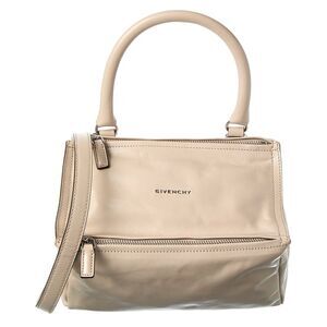 Givenchy Pandora Small Leather Satchel, Grey